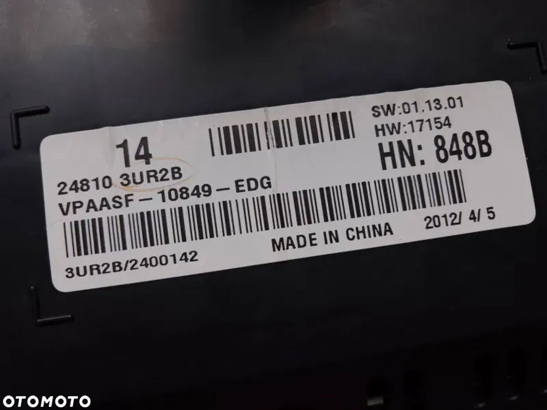 Licznik Zegary Nissan X-Trail T31 2.0 DCI 24810 3UR2B - 4