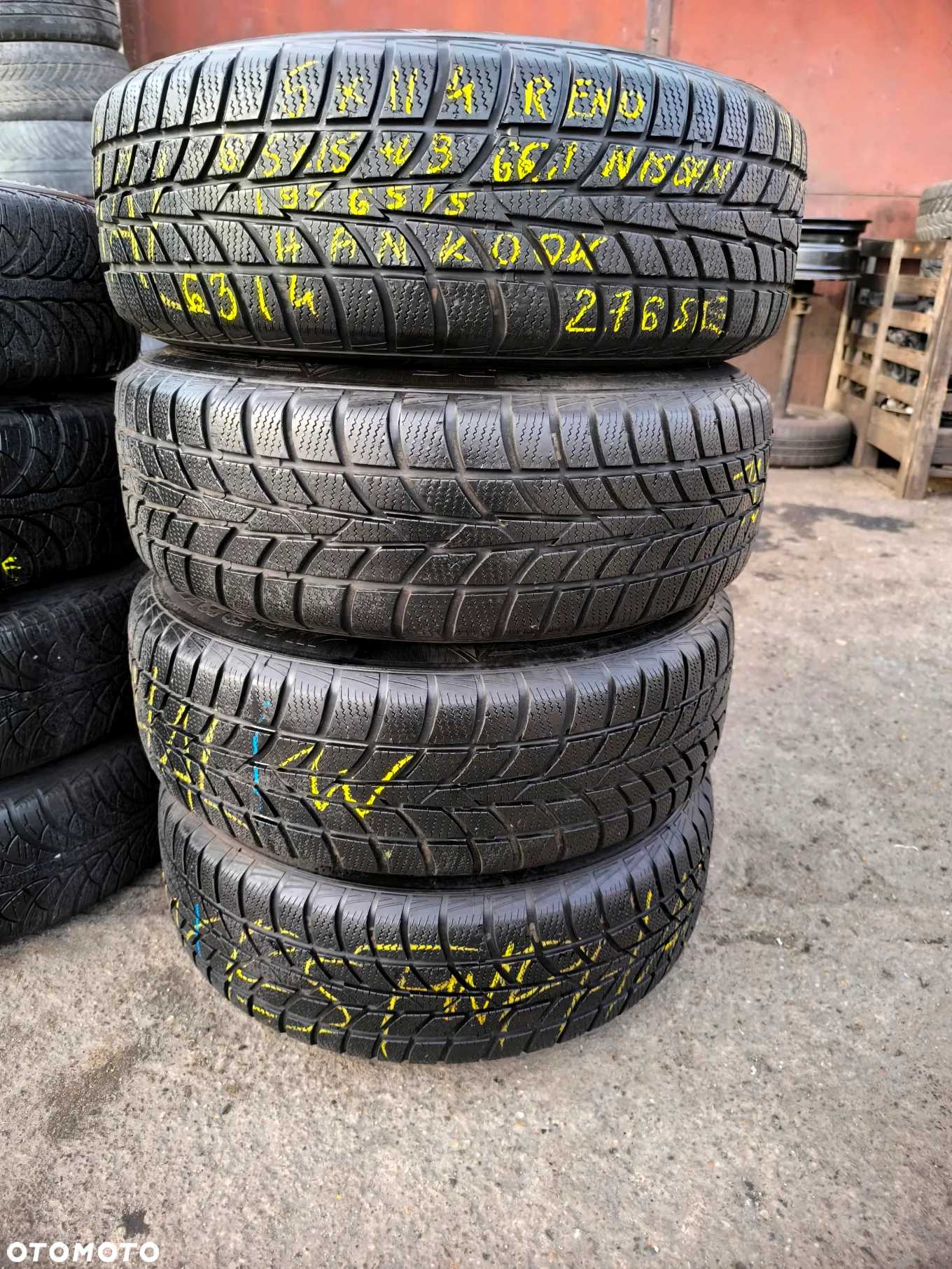 5x114,3 Felgi Stalowe 5x114 Stal 15 Koła Zimowe Zima RENAULT SCENIC MEGANE III Grand scenic Fluence 6mm Legnica ALU-RAD 195/65 - 6