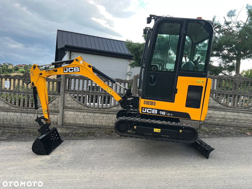 JCB 16c-1 | Minikoparka JCB 16 C-1 | 2 Tony | Rozsuwane Gąsienice | JAK NOWA | Mini Koparka | 16c1 | - 15