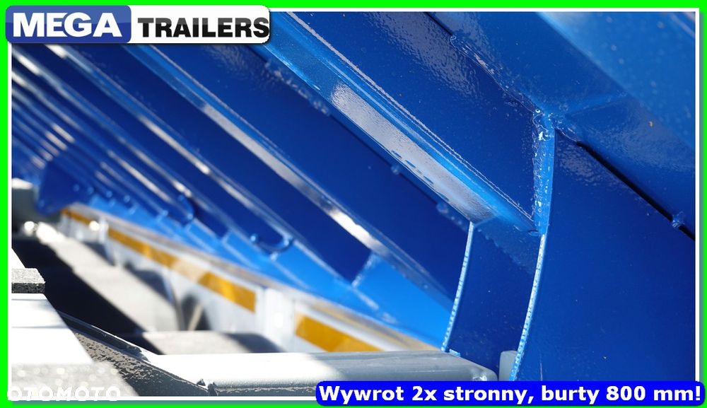 Inny Platforma / Wywrotka 2 strona, 12,60 m, burta 800 mm! - 11