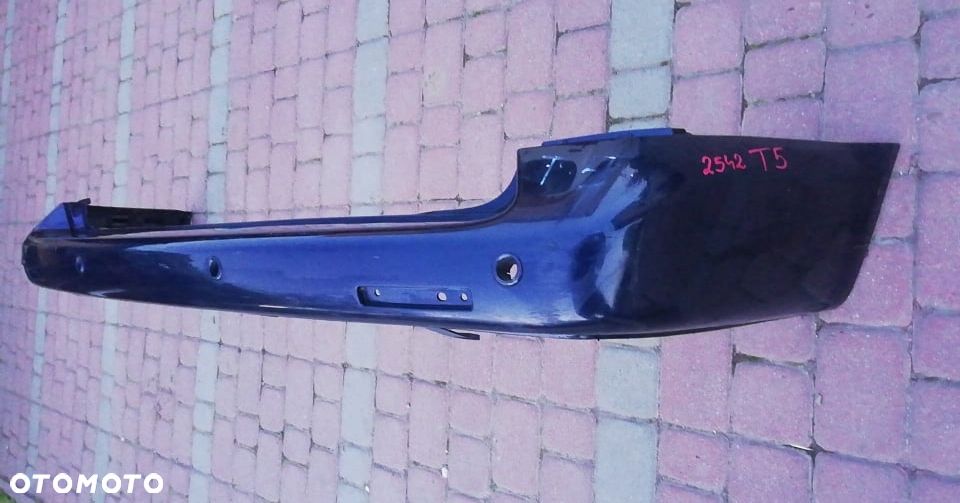 Zderzak tył tylni VW TRANSPORTER T5 7H5 MULTIVAN,CARAVELLE granatowy ORYGIN - 4