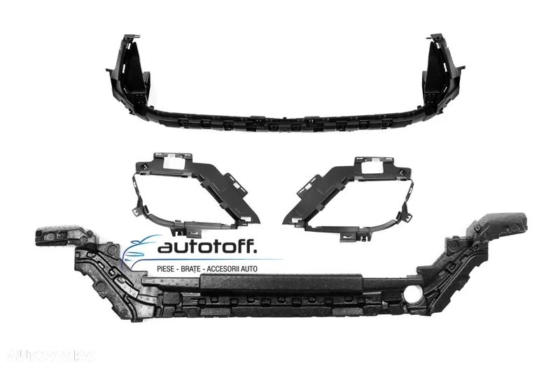 Pachet exterior compatibil Mercedes GLE W167 SUV (19-23) GLE63 Black Design - 10