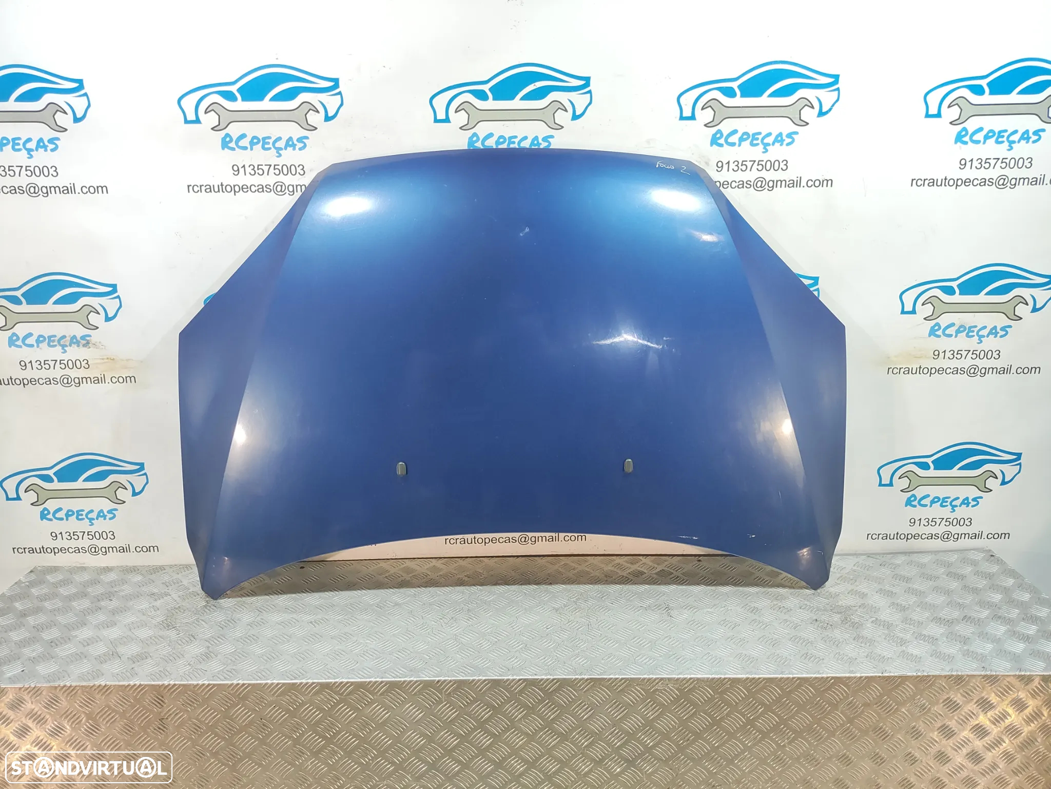 FRENTE COMPLETA FORD FOCUS 2 II MK2 FASE 1 CAPOT PARACHOQUES GUARDA-LAMAS OTICAS RADIADOR VENTILADOR FRENTE FIBRA REFORÇO - 17