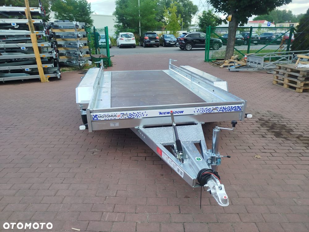 Niewiadów Przyczepa do przewozu sprzętu budowlanego Niewiadów K3535 Najazdy 355x185 cm 2 osie DMC 3500kg pod minikoparke walec dostawa pod dom - 8