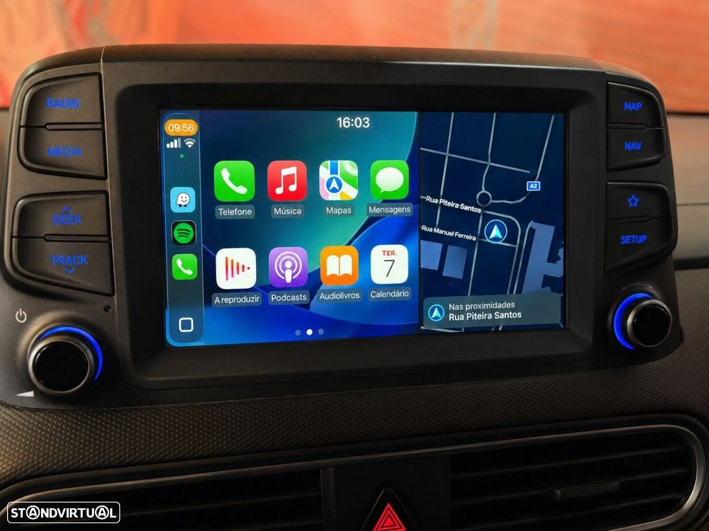 Hyundai Kauai 1.0 T-GDi Premium Pele/Tec Lima+Nav+Vision - 12