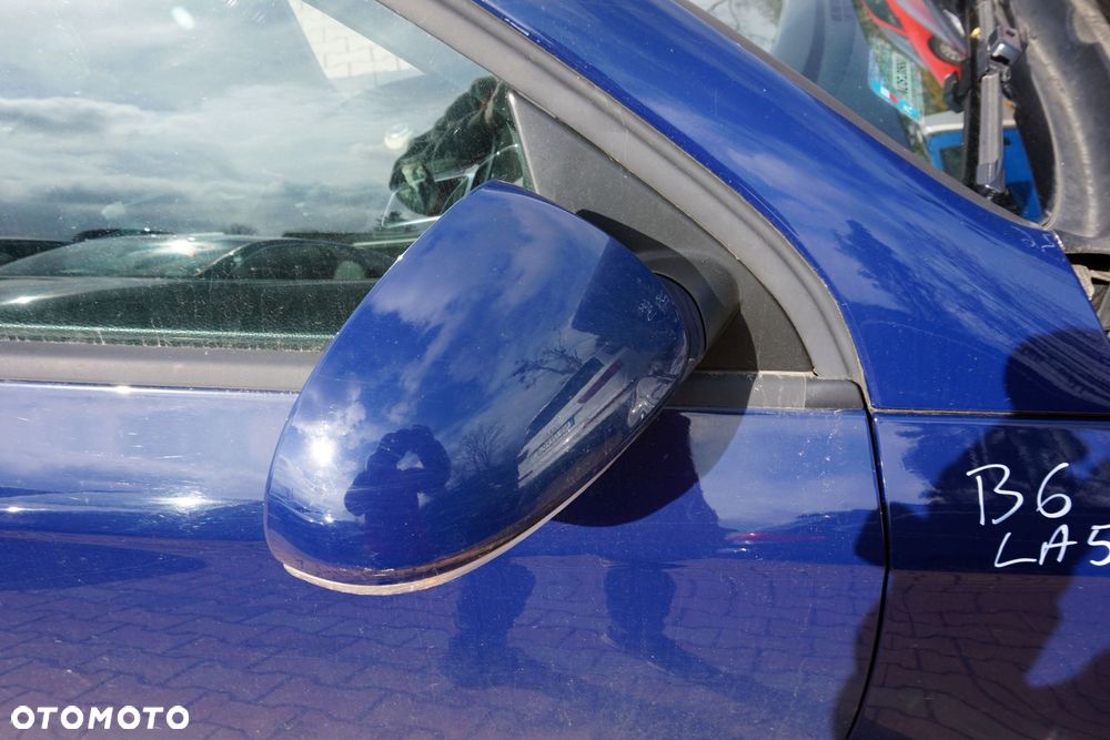 LUSTERKO ELEKTRYCZNE PRAWE PASSAT B6 LA5E 3C1857508DM9B9 GRANATOWY VOLKSWAGEN 2005-2010 - 4