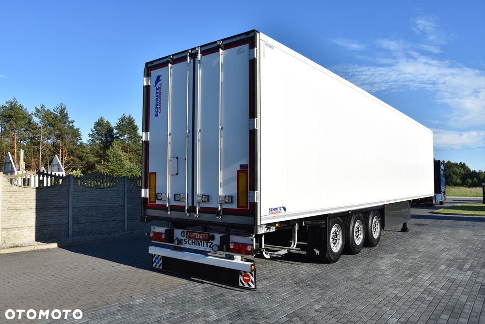 Schmitz Cargobull CHŁODNIA CARRIER VECTOR 1550 ELEKTRYKA / 4 RYGLE / OŚ PODNOSZONA / PALECIARA / DRUKARKA / STAN IDELNY JAK NOWY ! - 6