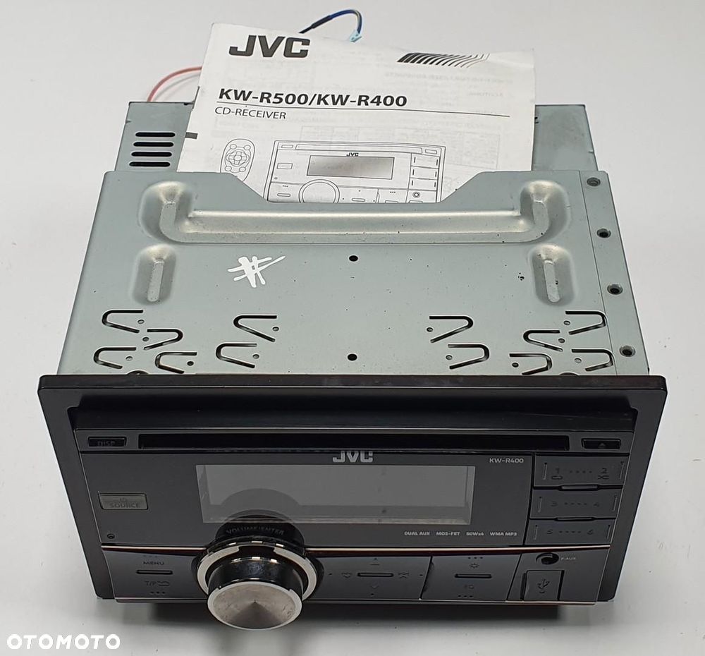 RADIO ODTWARZACZ CD JVC 177X1248 KW-R400 GE34872-002A - 2