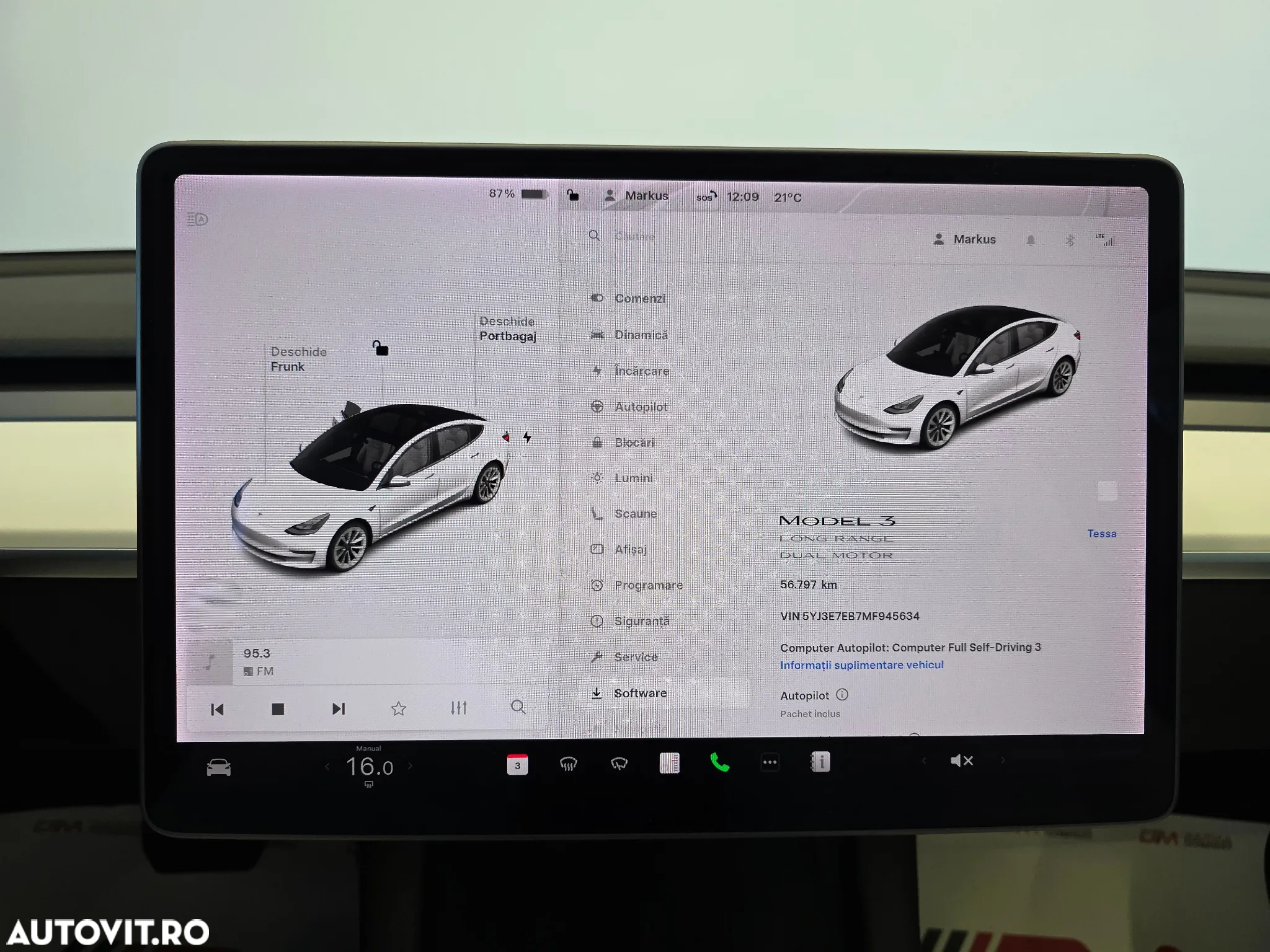 Tesla Model 3 Langstreckenbatterie Allradantrieb Dual Motor - 17