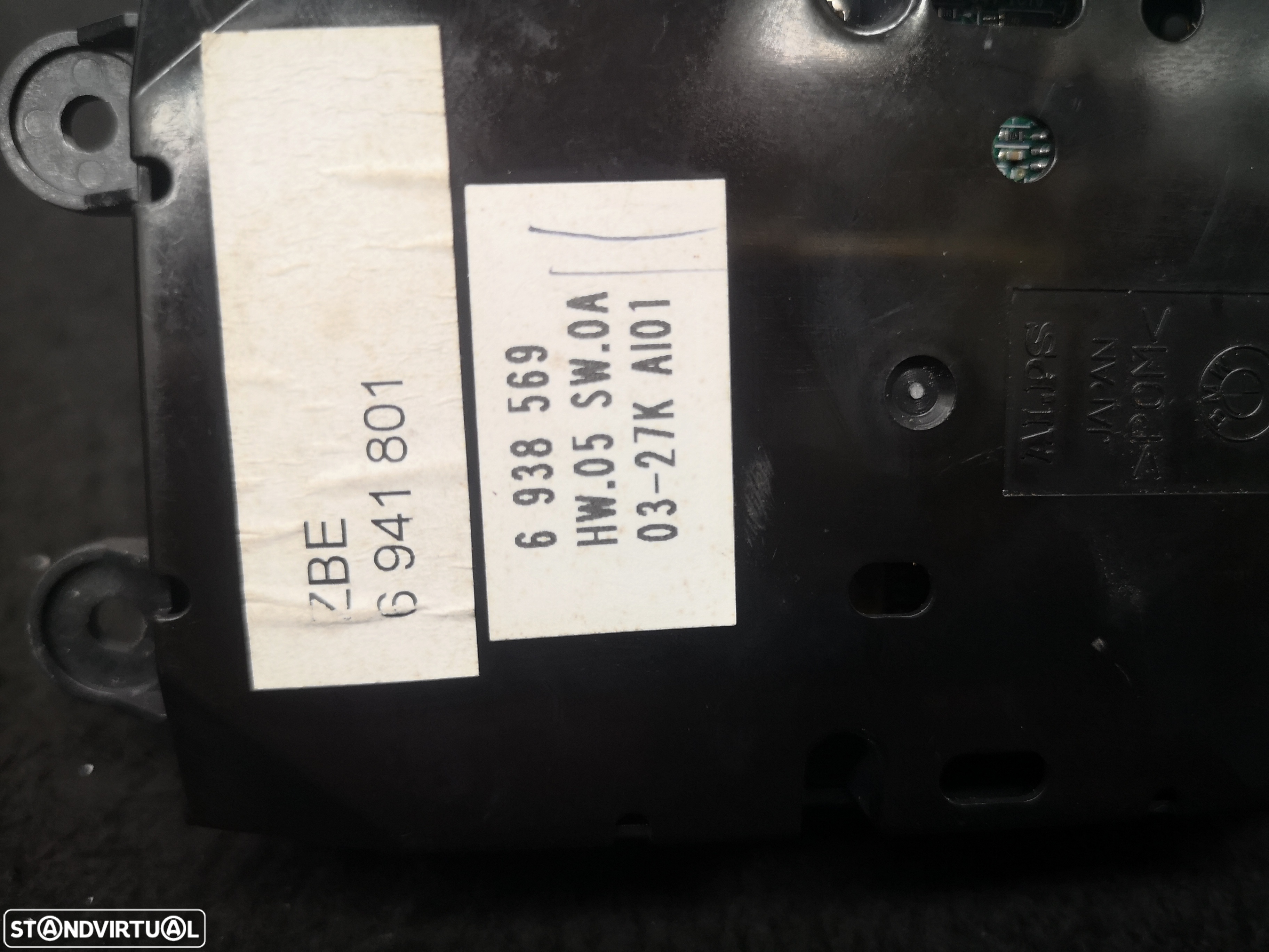 Modulo de comando center Console bmw5 bmw6 e60 e61 e63 e64 2003-2007 - 5