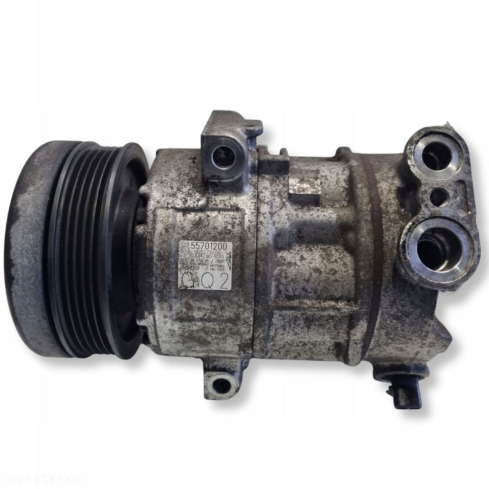 SPRĘŻARKA KLIMATYZACJI Opel Corsa D 1.2 16V _ kompresor 55701200 - 1