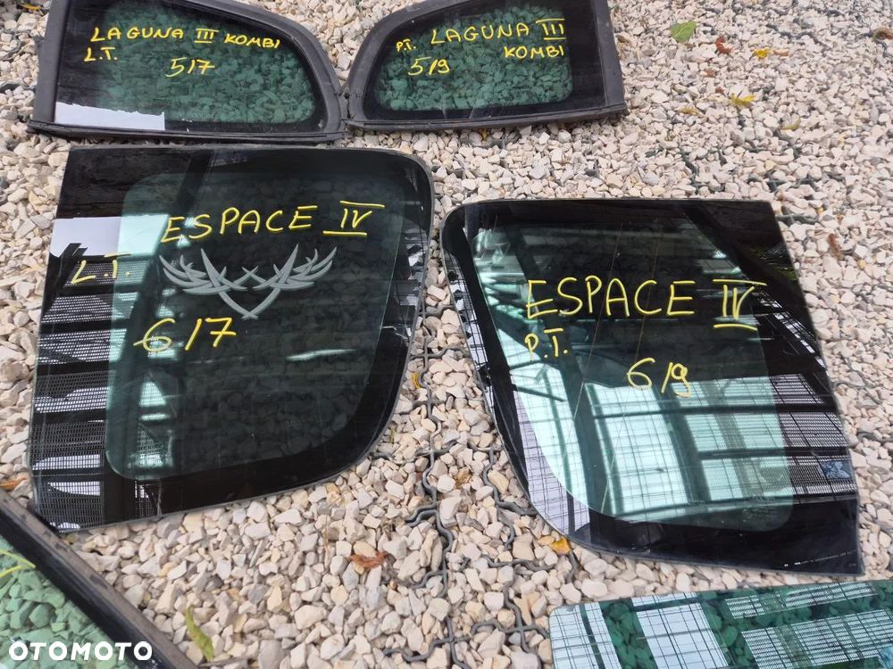 RENAULT SZYBA BOCZNA CZOŁOWA TYLNA - 15