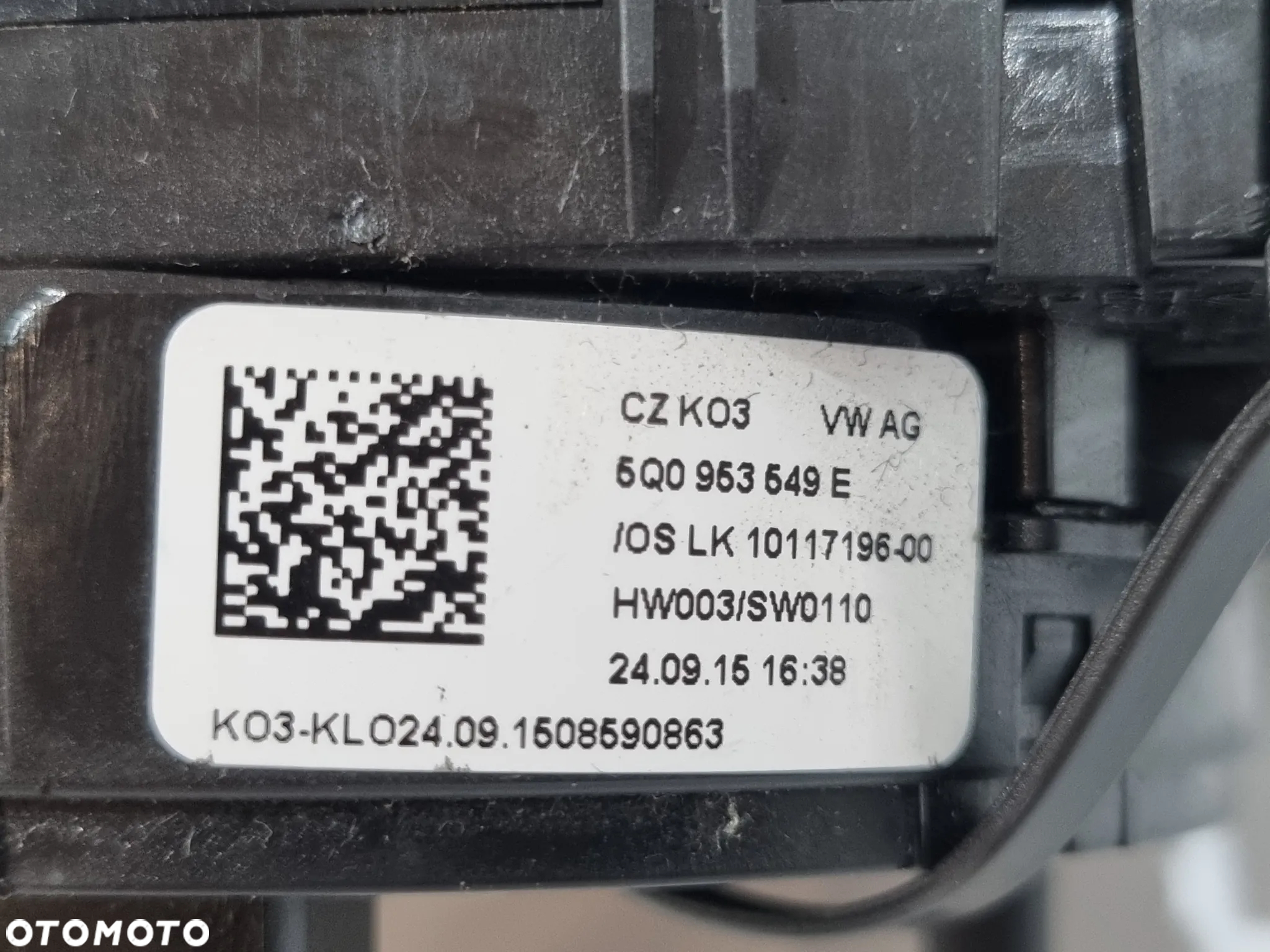 VW GOLF VII PASSAT B8 TAŚMA ZWIJAK PRZEŁĄCZNIK ZESPOLONY MANETKI 5Q0953549E 5Q0953513AN - 5