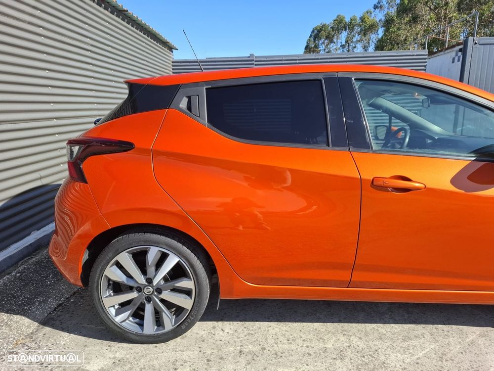 Nissan Micra 0.9 IG-T Tekna Orange Vibes S/S - 8