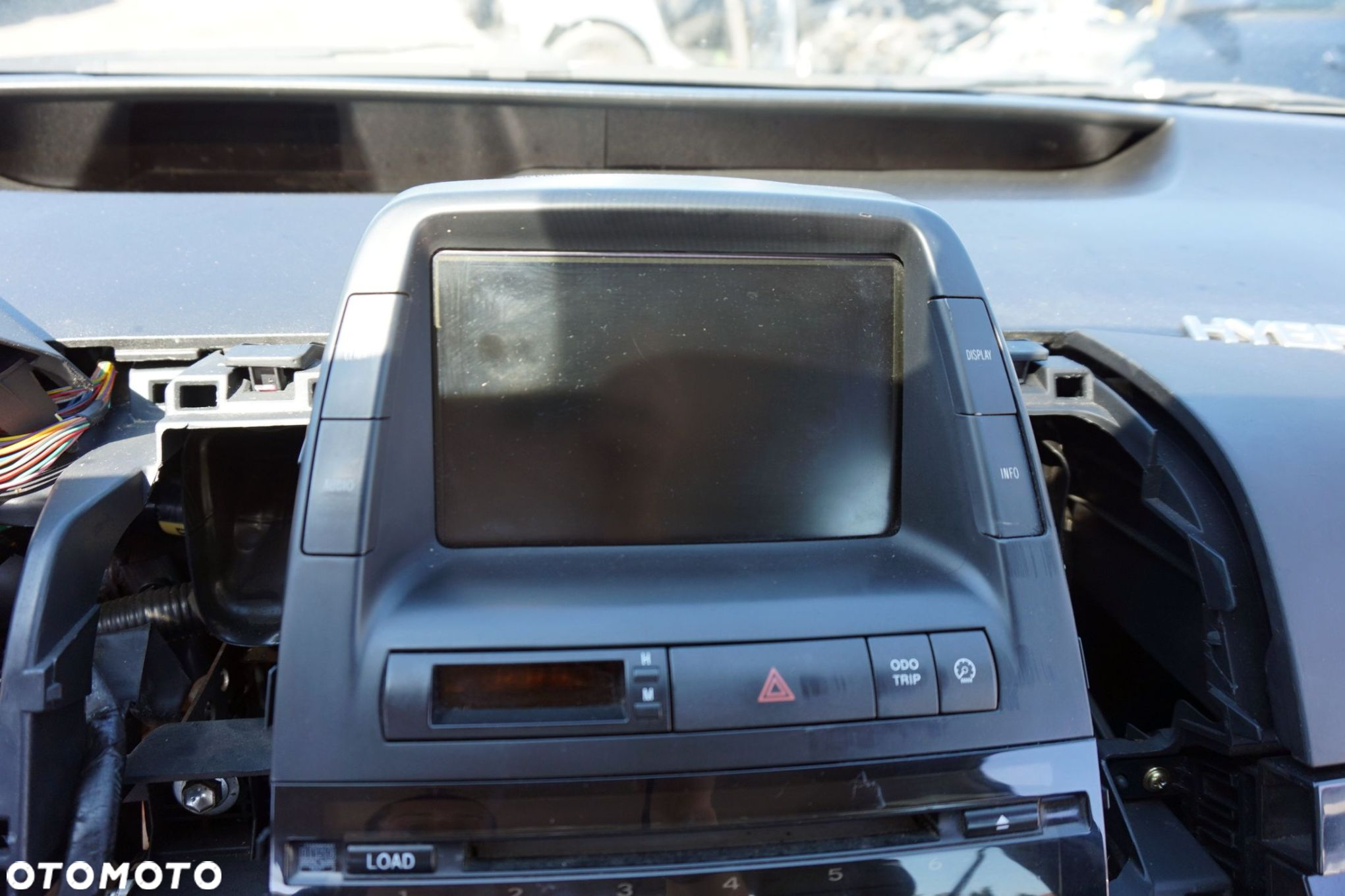 WYŚWIETLACZ RADIA ZEGAREK PRIUS II XW20 86110-47081 TOYOTA 2004-2009 - 4