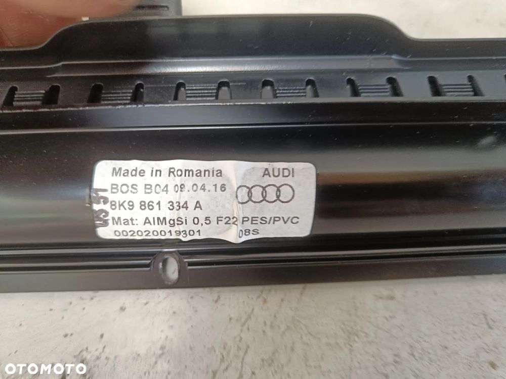 Roleta Prawych Tylnych Drzwi Audi A4 B8 Avant Prawy Tył 8K9861334A - 4