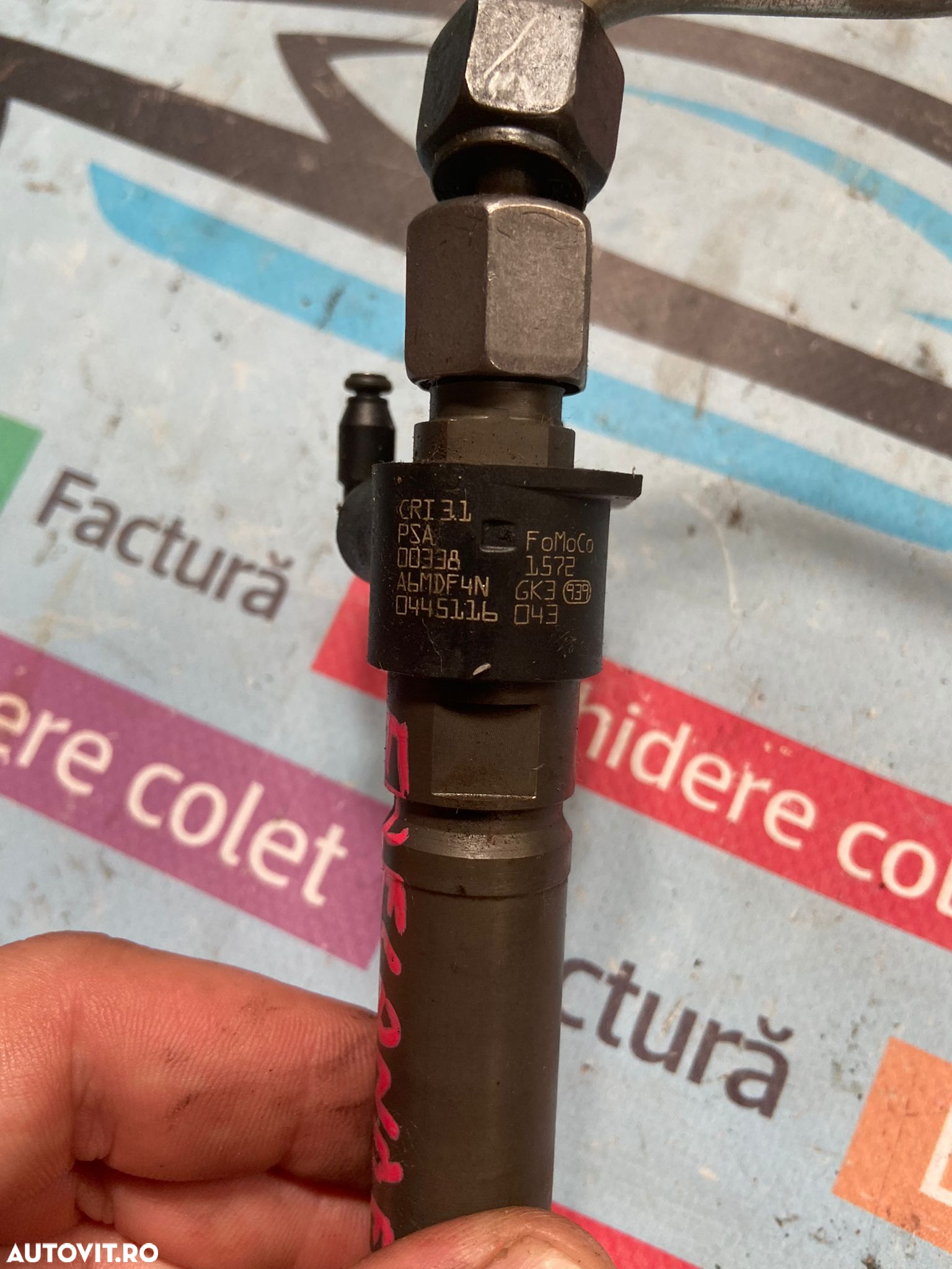 Injector Range Rover Evogue 2.2 DT diesel 2011 2016 0445116043 - 2