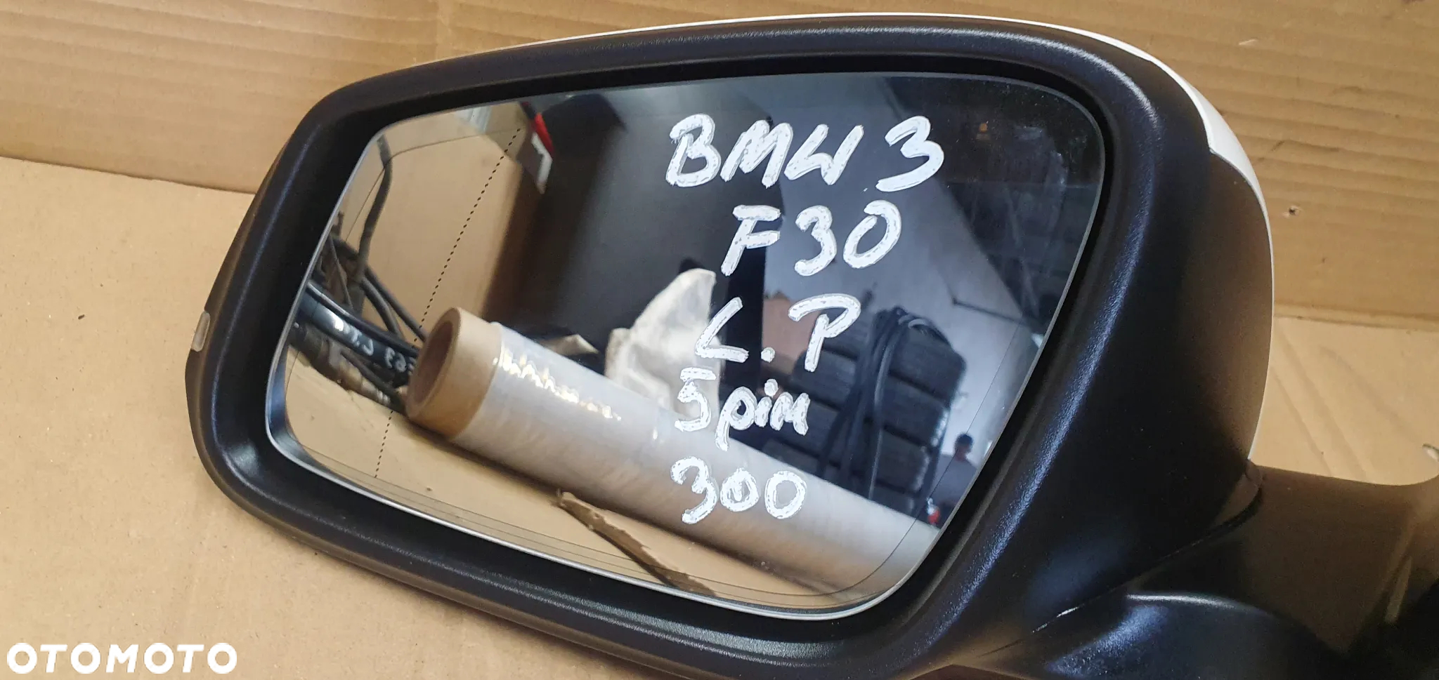 Lusterko zewnętrzne lewe 5 PIN BMW 3 F30 300 Europa - 10