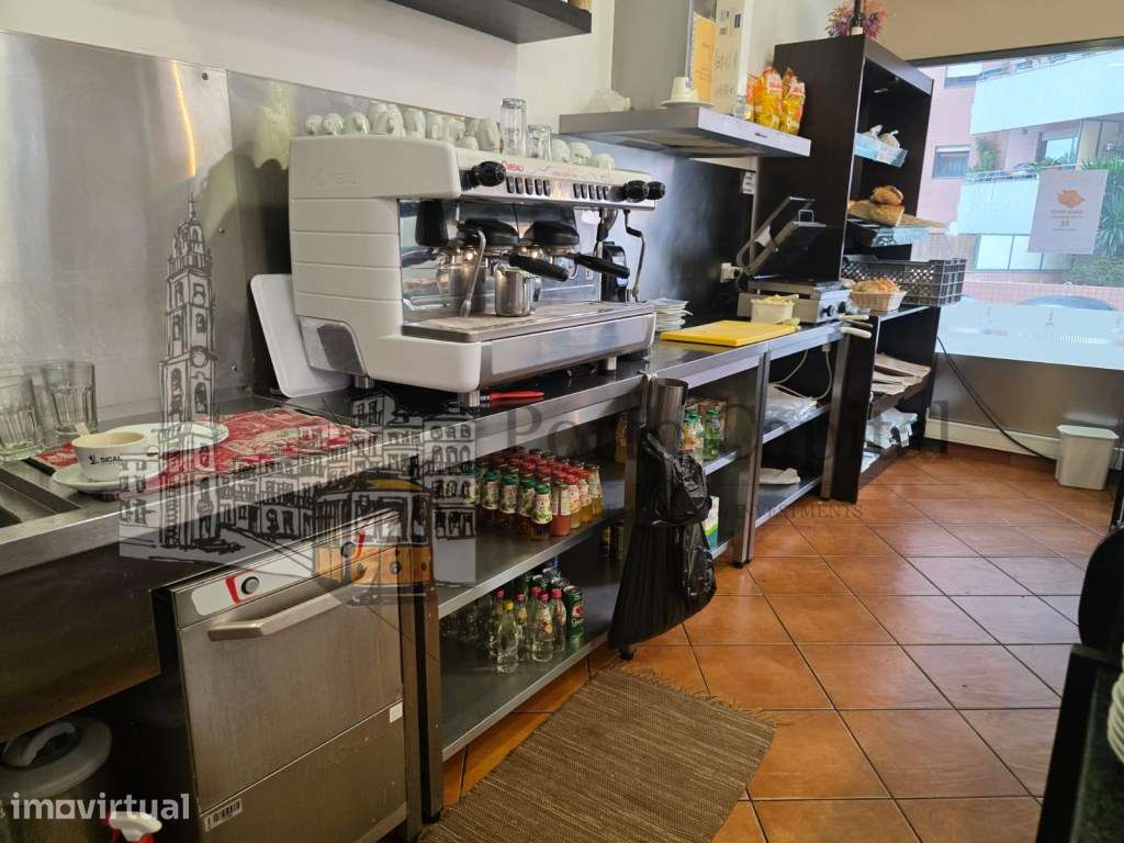 Oportunidade única de negócio em Rio Tinto: Café/Snack Bar para arr... - Grande imagem: 5/21