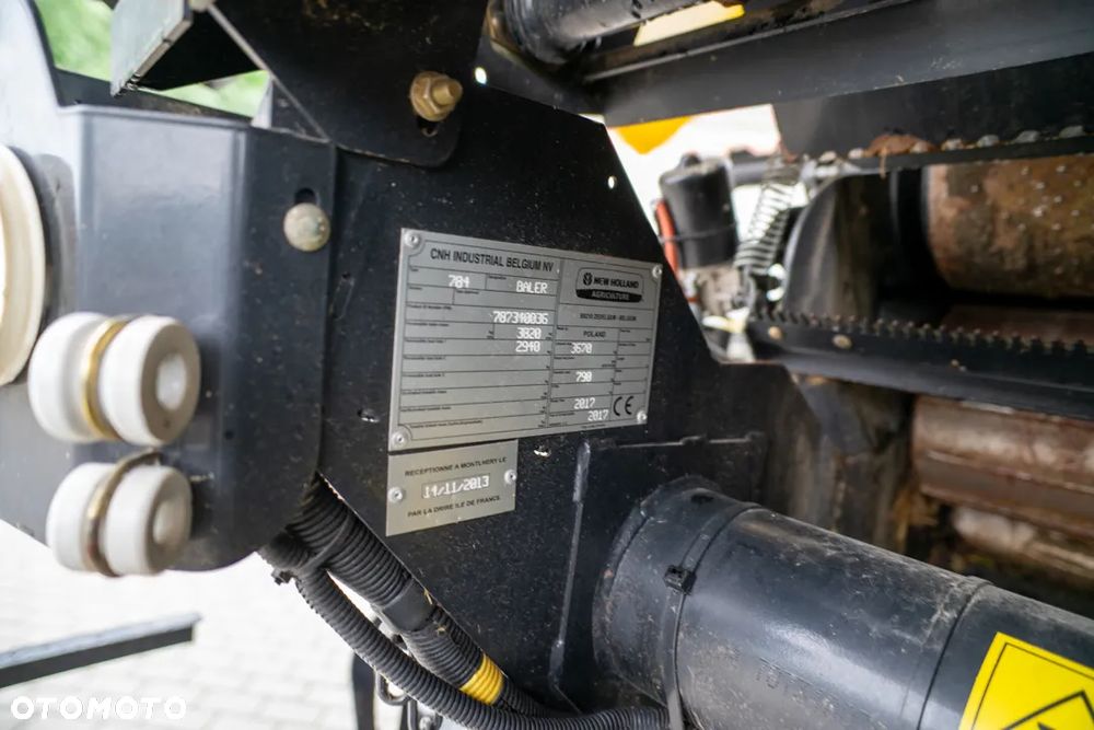 New Holland ROLL-BELT 180 PASOWA ZMIENNA KOMORA ROTOR SIATKA - 34