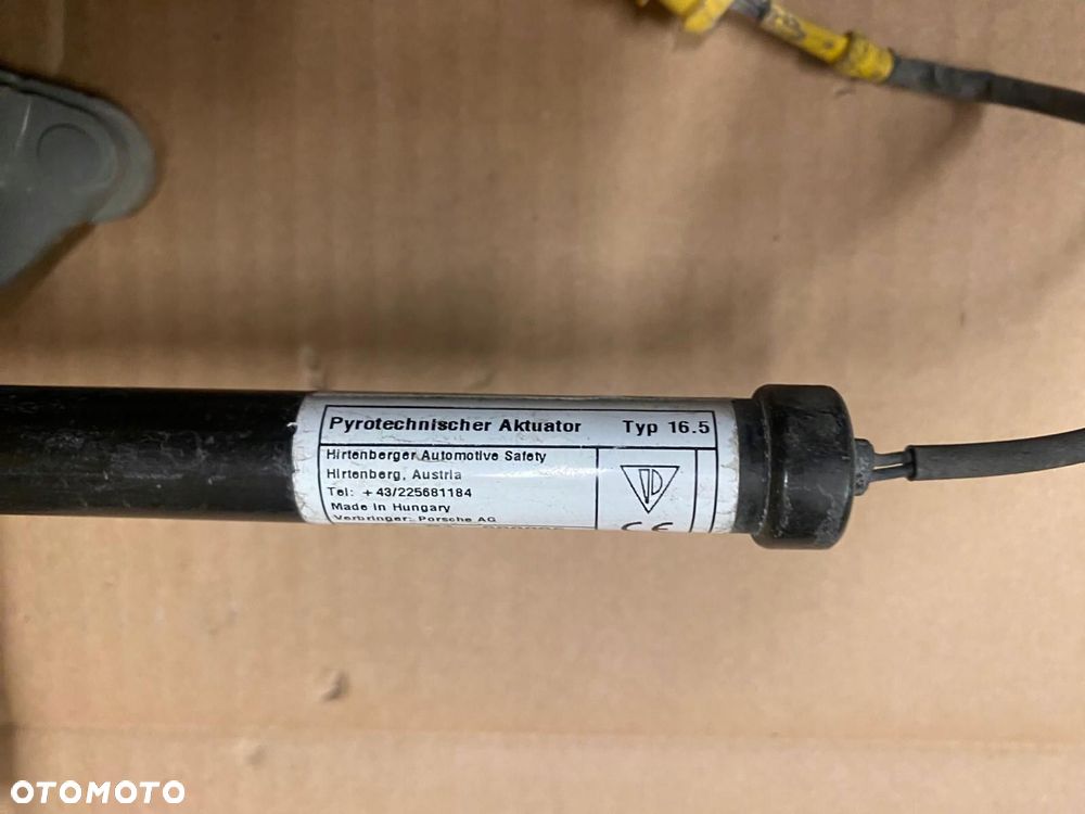 zawias zawiasy maski naboje porsche panamera 971 - 4