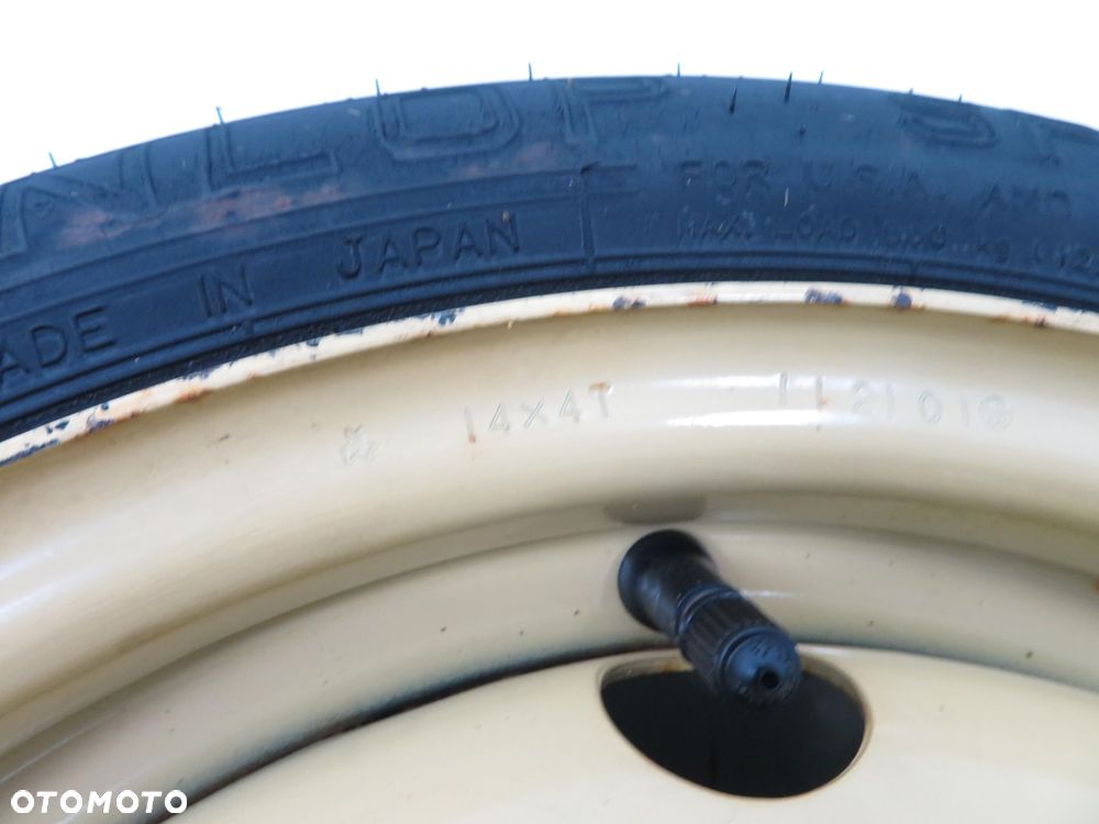 Koło dojazdowe 14'' Toyota Yaris 4x100 - 5