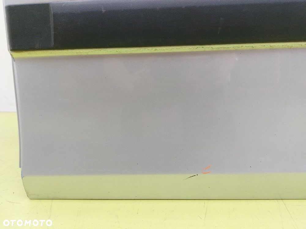 Drzwi tylne lewe tył SKODA FABIA II 2 LIFT 2010-2014 KOMBI LA7W SREBRNE - 4