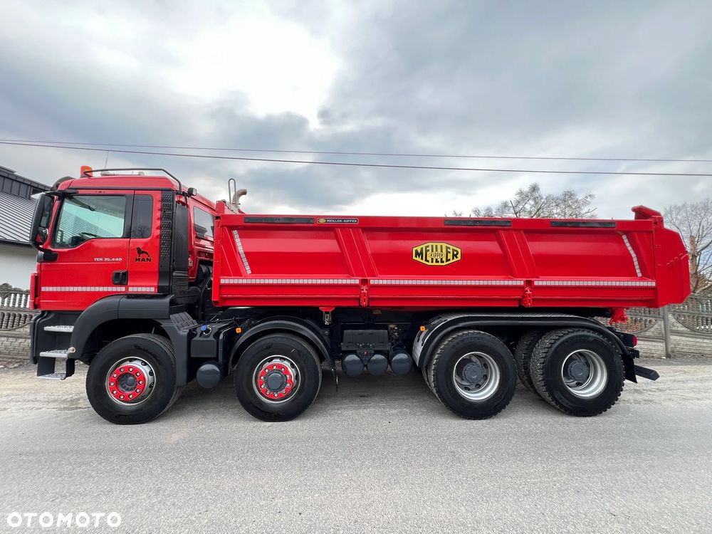 MAN TGS 35.440 | Euro 5 | 8x6 | HydroDrive | Meiller-Kipper | Bordmatic | Manual | z Niemiec | Stan PERFEKCYJNY | Kiper Wywrotka | - 4