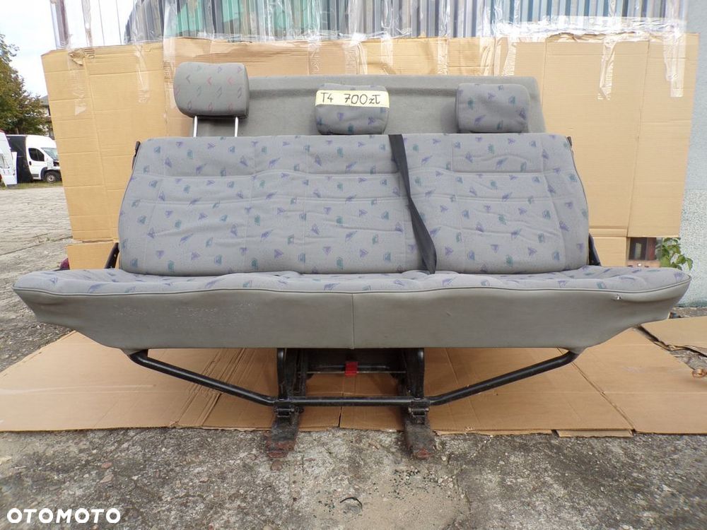 VW Transporter T4 fotel kanapa 3 osobowa III rząd - 2