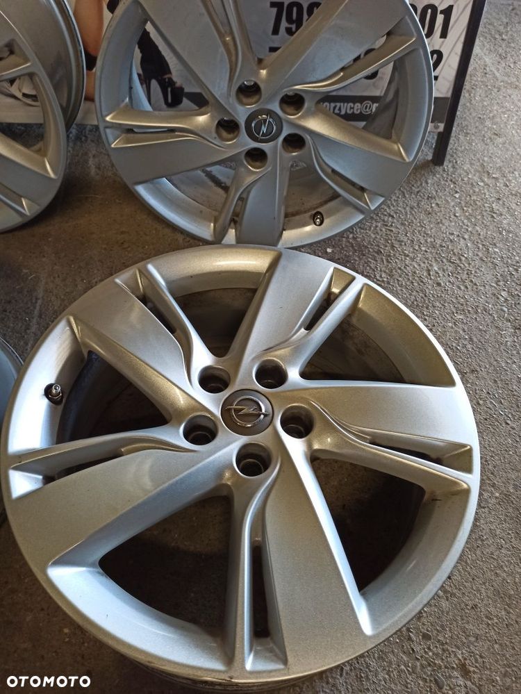 TSM Komplet Alufelg 17" Ori Opel 5x105 Astra J Astra K  Mokka Chevrole - 5