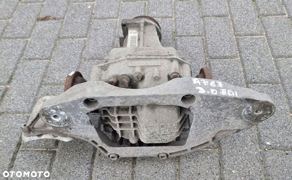 AUDI A7 C7 4G 10-18 3.0 TDI MOST TYLNY DYFER DYFERENCJAŁ - 3