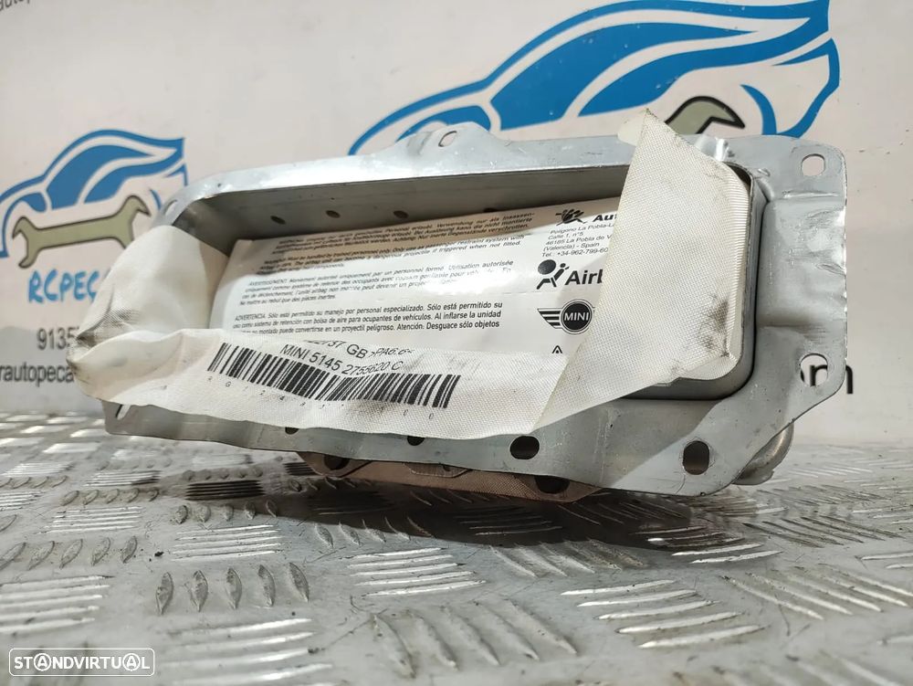 AIRBAG PASSAGEIRO ORIGINAL MINI COOPER R56 - 8