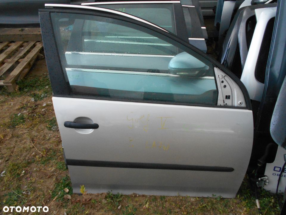 VOLKSWAGEN GOLF V VI LA7W DRZWI PRAWY PRZÓD - 1
