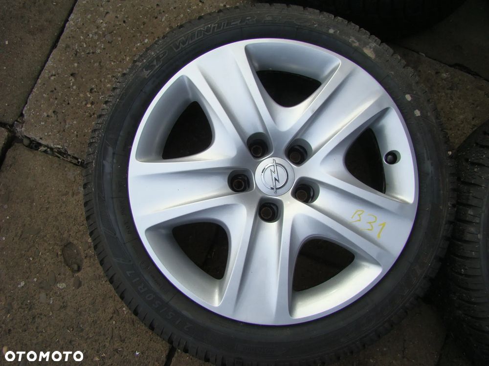 B31 5x115 Opel Astra J Chevrolet Cruze 7jx17 zima 215/50 R17 - 2