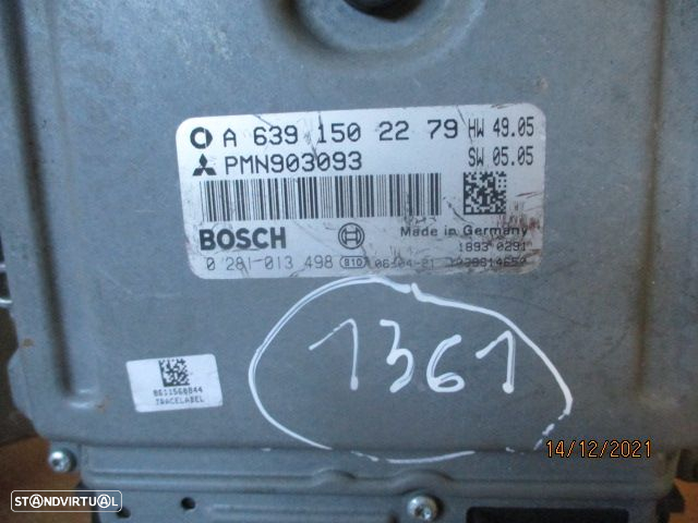 Centralina A6391502279 4545400424 SMART FORFOUR 2006 1.5Dci BOSCH - 3