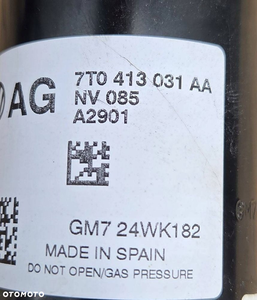 volkswagen multivan t7 amortyzator przedni przód sprężyna 7t0413031aa - 6