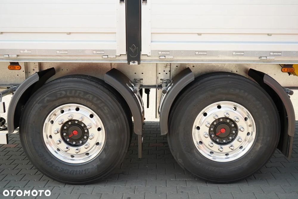 Wielton PRZYCZEPA BURTOWA / DO BUDOWLANKI / NOWA / DOSTĘPNA OD RĘKI / WAGA: 3800 KG / ALUFELGI - 17