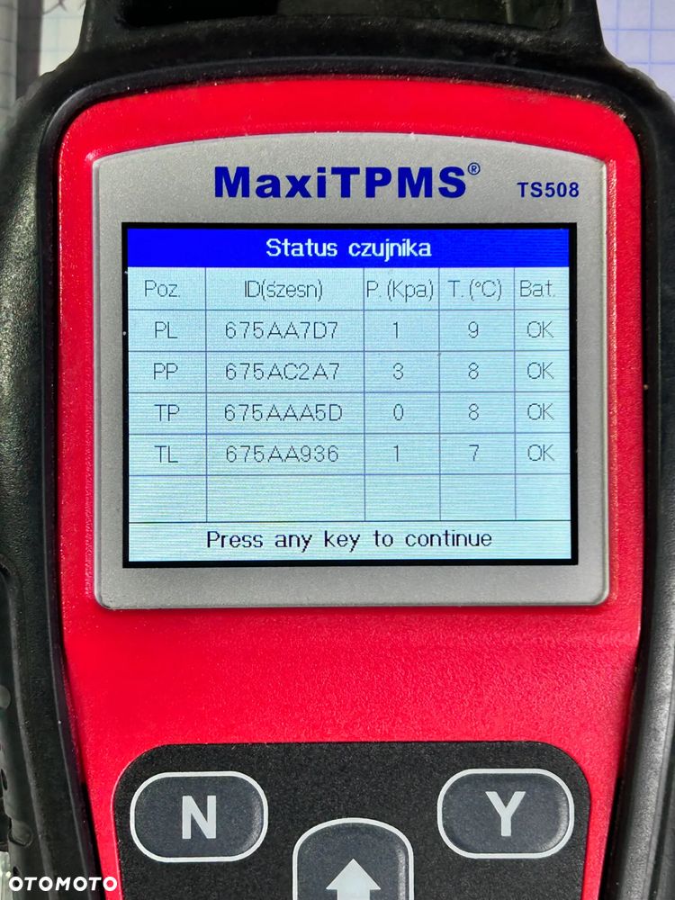 4 FELGI STAL. FORD FIESTA MK8  15'' +TPMS  6J ET45 - 7