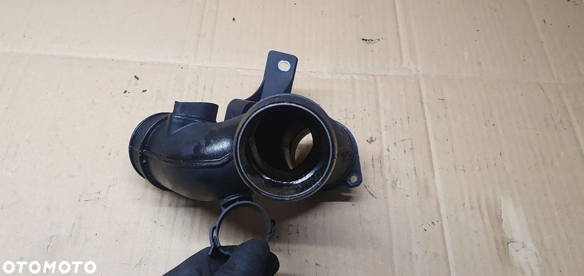 Przewód wąż rura intercoolera VW Touareg 7L6145770G 7L6145795RL - 4