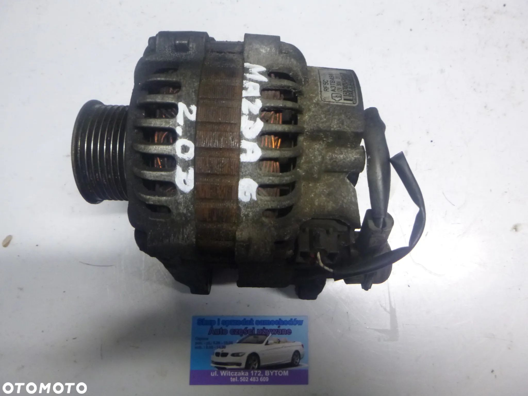 ALTERNATOR MAZDA 6 2,0 CITD 2004r   90A  A3TB4981 - 1