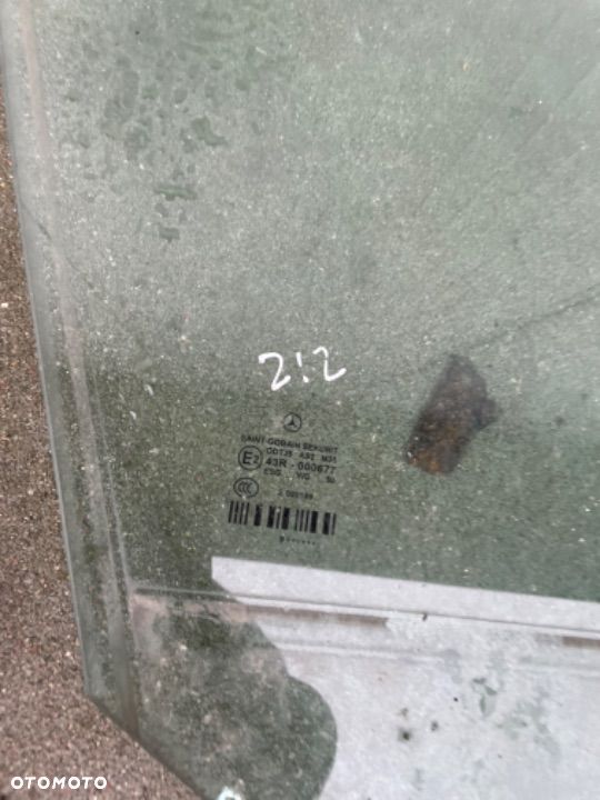 MERCEDES e 212 drzwi przednie zamek podnośnik uszczelka szyba - 9