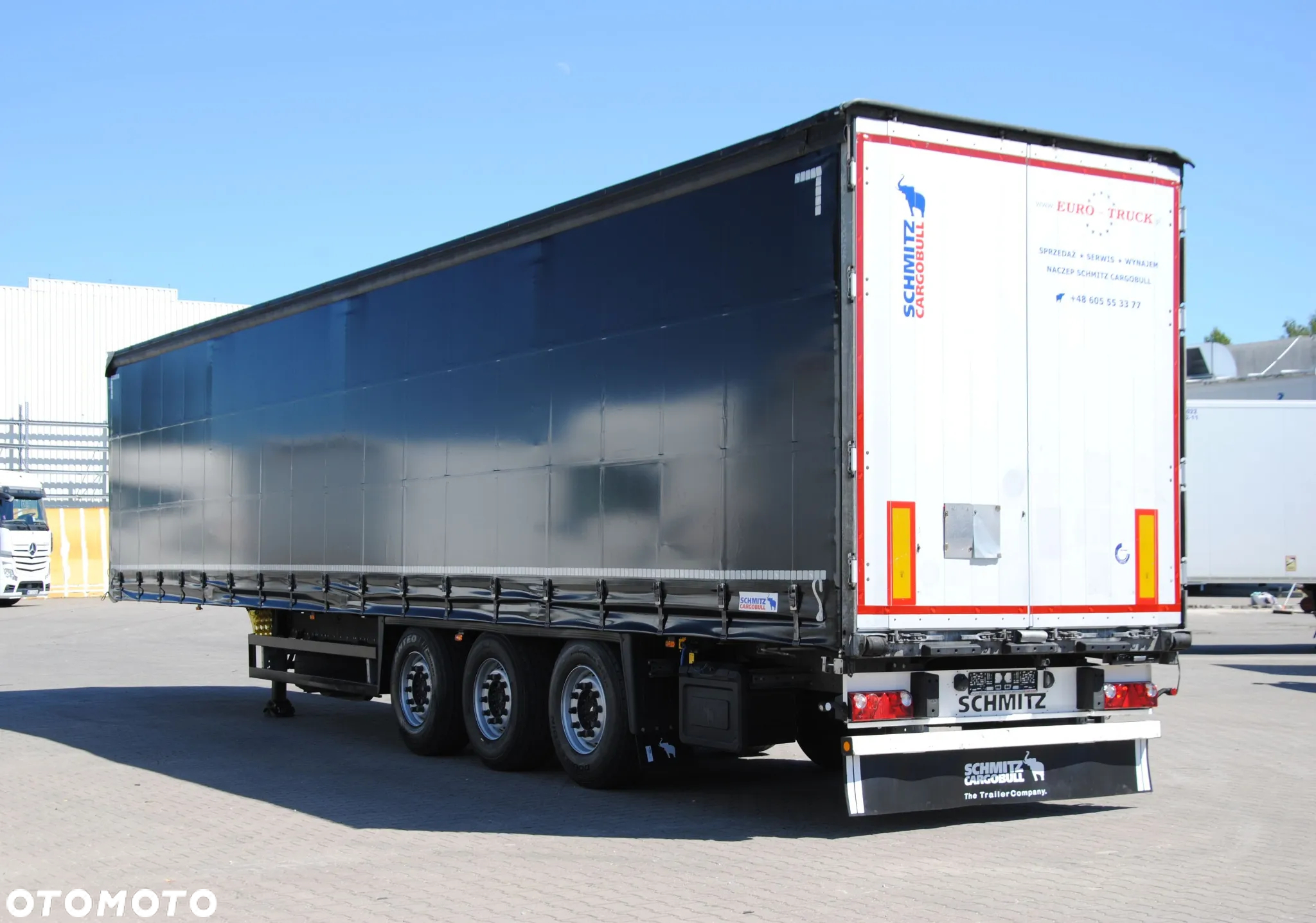 Schmitz Cargobull SCS kurtyna, podnoszona oś - 6
