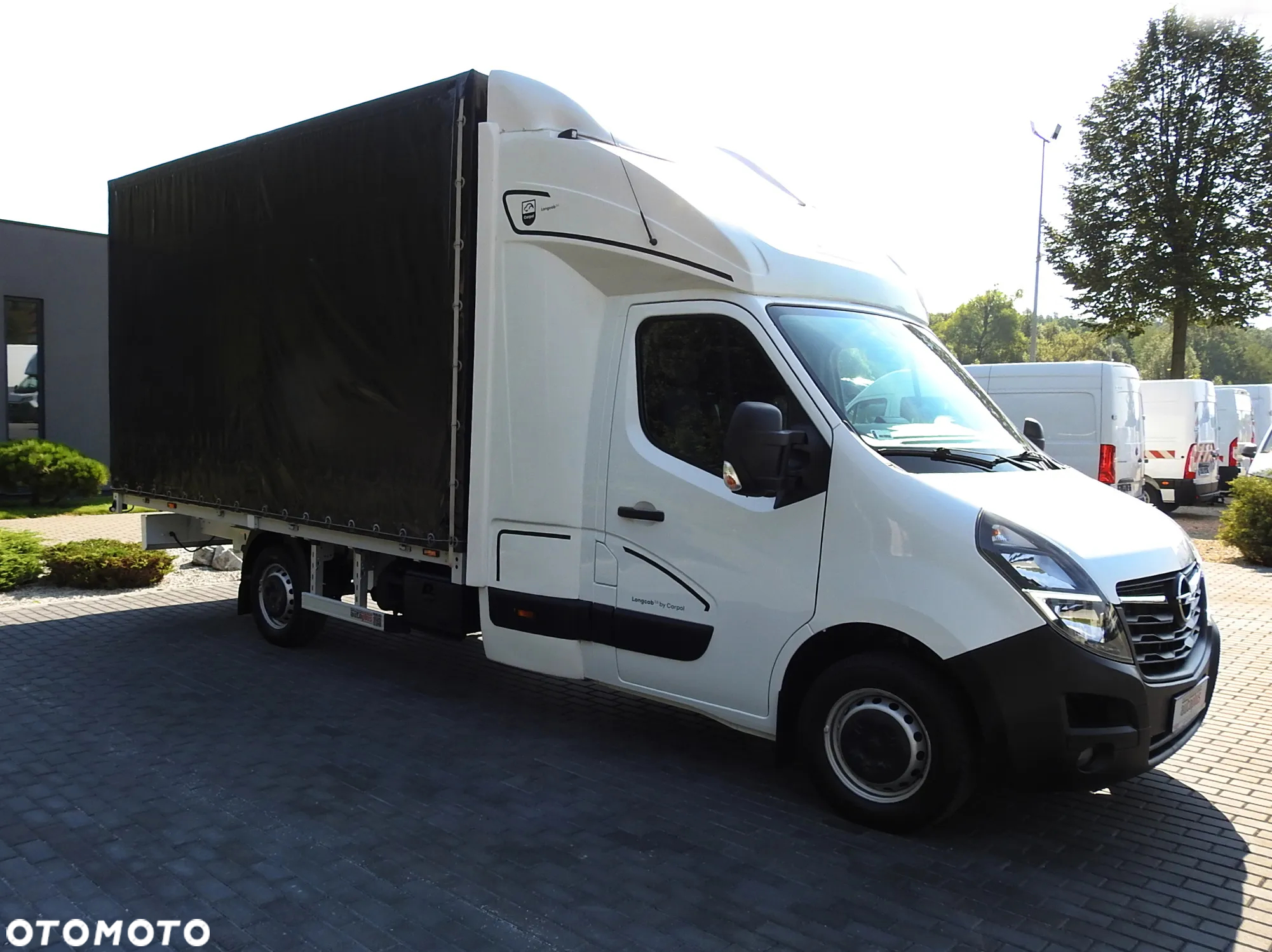 Opel MOVANO PLANDEKA 8 PALET WEBASTO TEMPOMAT KLIMATYZACJA LEDY PNEUMATYKA 165KM [ 267637 ] - 5