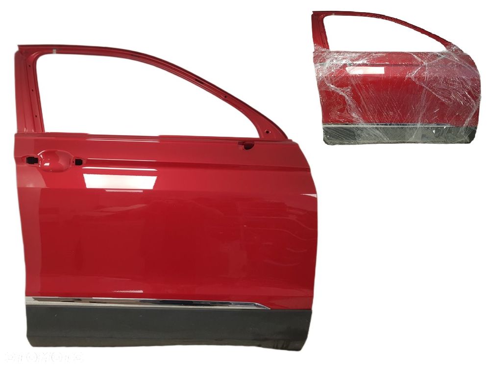 ŁADNE DRZWI LISTWA W KOLOR VW TIGUAN II 2 5NA 17-25 DRZWI PRAWE PRZEDNIE PRAWA PRZÓD LESZNO - 1