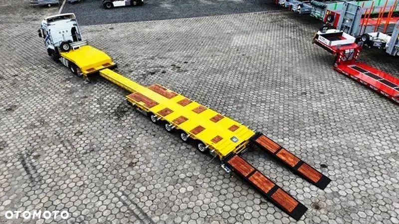 Inny Niska podłoga 4-osie, rozciągana dł. 18,60 m, własne PTO, NAJAZDY HYDRAULICZNE, - 9