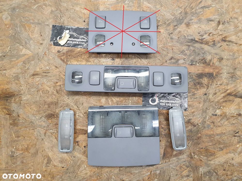 Lampka Podsufitki Oswietlenie Kabiny Diody Audi A6 C5 Ambiente Sedan Kombi - 1