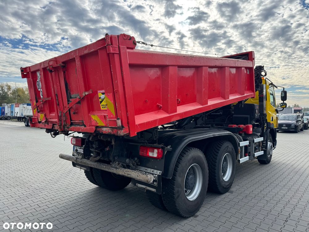 DAF CF 85.410 ATe 6x4 DŻWIG HDS HYDROBURTA OPONY-90% - 5