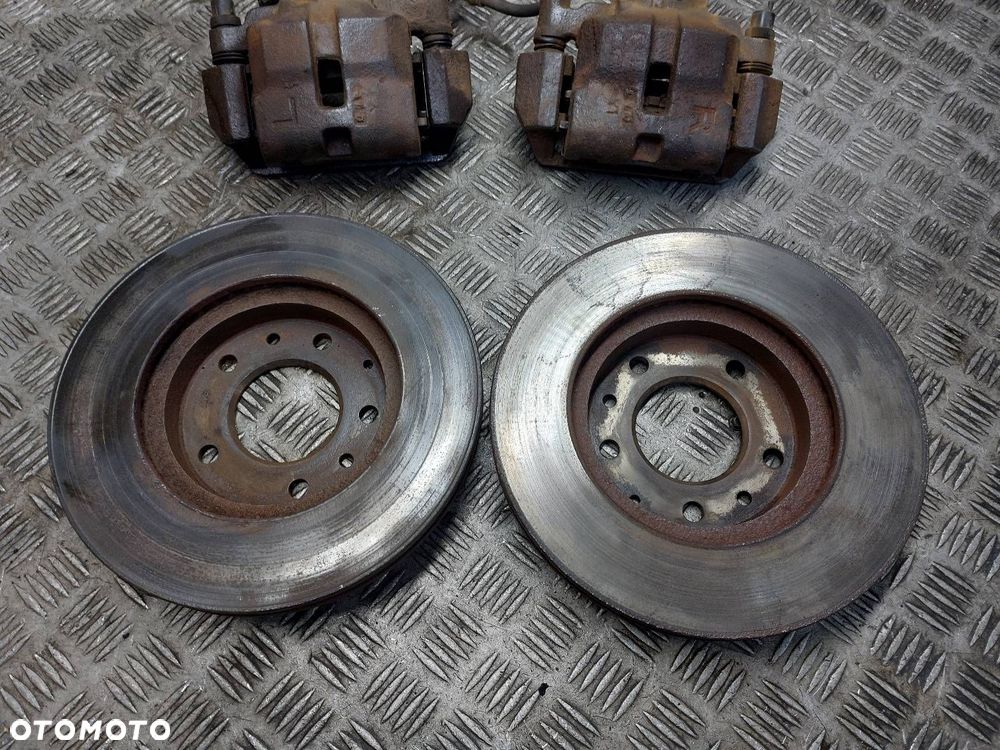 TARCZE HAMULCOWE PRZÓD + KLOCKI + ZACISKI MAZDA 626 V GF LIFT 2.0 D - 2