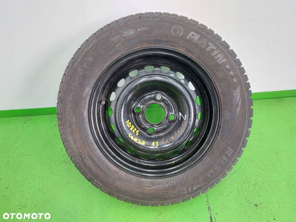Koło stalowe FELGA OPONA OPEL CORSA C 2000-2006 GM 4X100 ET 49 5J 13 - 1