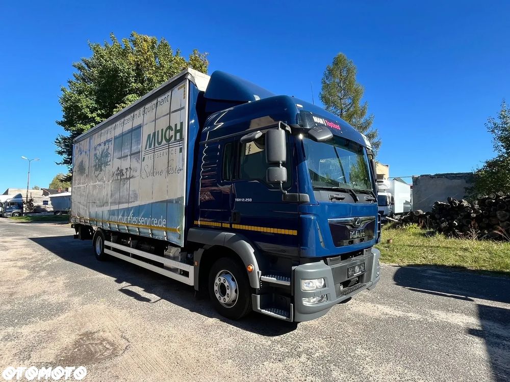 MAN TGM 12.250 | 15.250 | GLOB | FIRANKA 7.30m | Cały Poduszka | Euro-6 | - 4